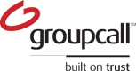 Image of the Groupcall logo, highlighting that we are built on trust.